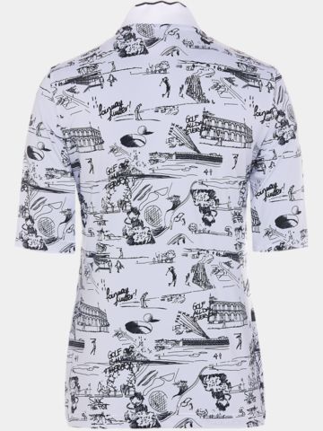 Chervo ASTRALE 3/4 Arm Polo weiß