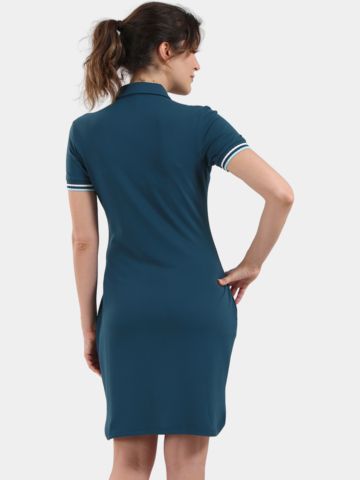 Chervo VIVIANA Halbarm Kleid grün