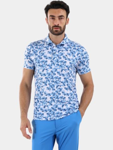 Chervo ALBERGO Halbarm Polo blau