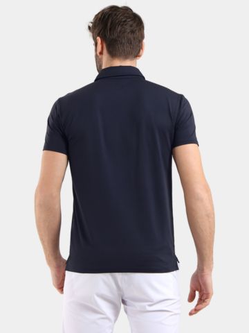 Chervo ADEPTO Halbarm Polo marine