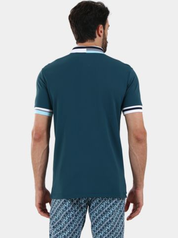 Chervo ALLARME Halbarm Polo grün