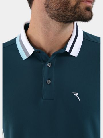 Chervo ALLARME Halbarm Polo grün