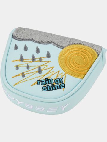 Odyssey Rain or shine Mallet Headcover blau