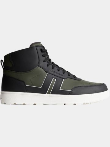 J.Lindeberg Ace High-Top Golf Sneaker grün