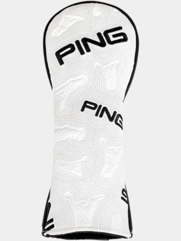 Ping Icon Fairway Headcover weiß