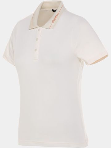 Malbon Malbon PALOMA half-sleeved polo ecru