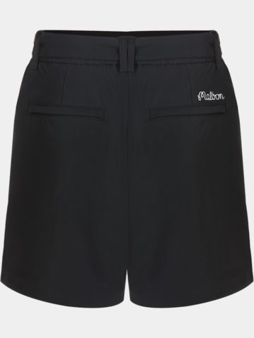 Malbon  AMARA PLEATED SHORTS Bermuda trousers black