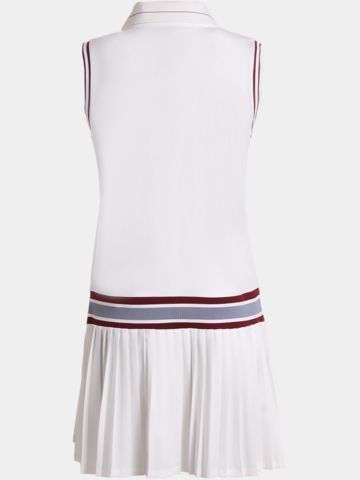 Malbon BELLA DRESS ohne Arm Kleid ecru