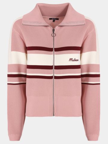 Malbon SIMONA ZIP UP JACKET Jacke Sweatshirt rosa