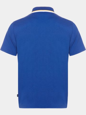 Malbon GRASSE PIQUE Halbarm Polo blau