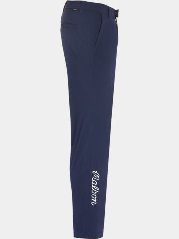 Malbon MAGNOLIA PLEATED PANT Hose navy