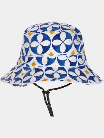 RIVIERA BUCKET HAT Hat white