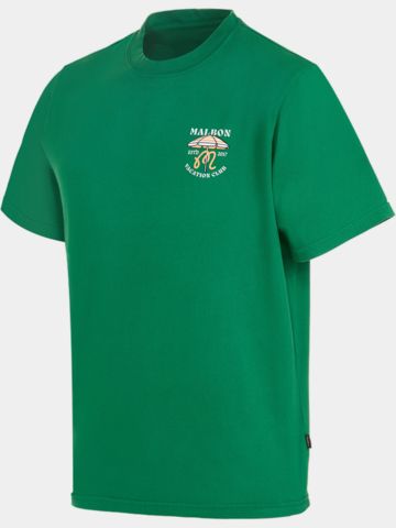 Malbon VACATION CLUB TEE Halbarm T-Shirt grün