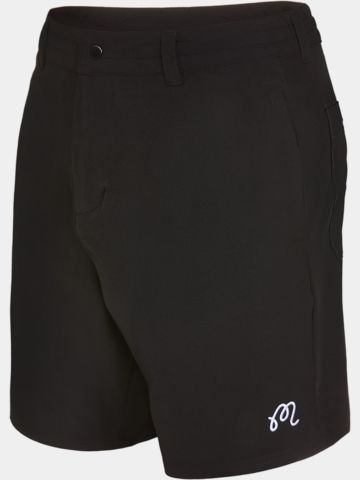 Malbon TONINO HYBRID SHORT SOLID Bermuda Hose schwarz