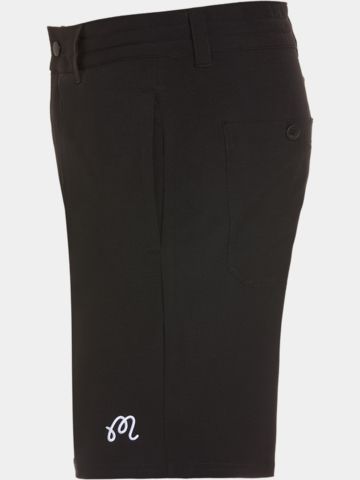 Malbon TONINO HYBRID SHORT SOLID Bermuda Hose schwarz