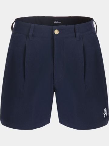 Malbon CLASSIC PLEATED SHORT reg Bermuda Hose navy