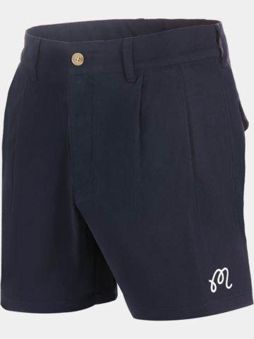 Malbon CLASSIC PLEATED SHORT reg Bermuda Hose navy