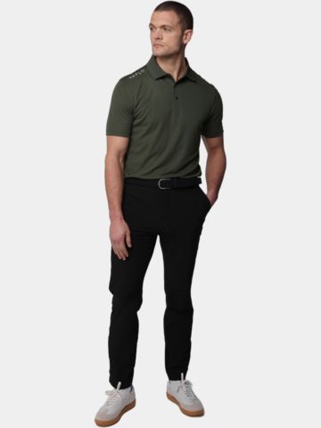 Reflo Bohai Halbarm Polo dunkelgrün