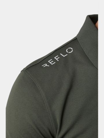 Reflo Bohai Halbarm Polo dunkelgrün