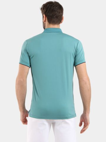 Chervo ACCUSA Halbarm Polo türkis