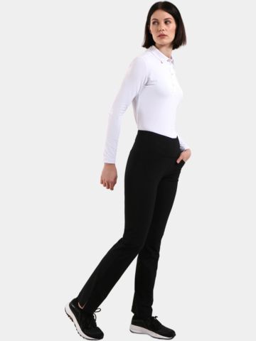 Chervo  ABRACADABRA long sleeve polo white