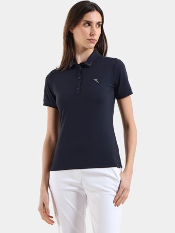 Chervo ANTRACITE Halbarm Polo navy