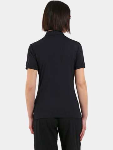 Chervo ANTRACITE Halbarm Polo schwarz