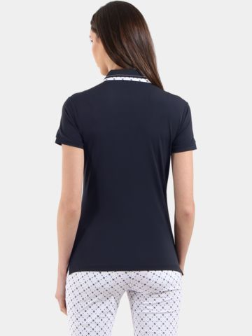 Chervo AQUAMARINE Halbarm Polo navy