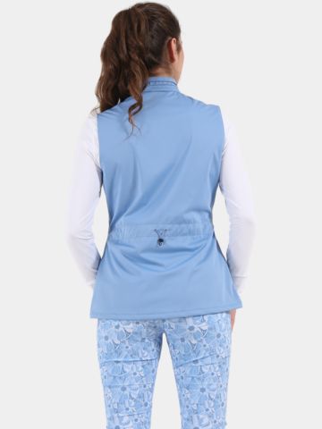 Chervo ESPONJA Softshell Weste blau