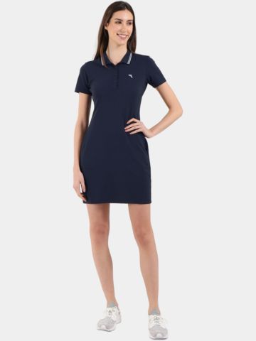 Chervo JLETTE Halbarm Kleid navy