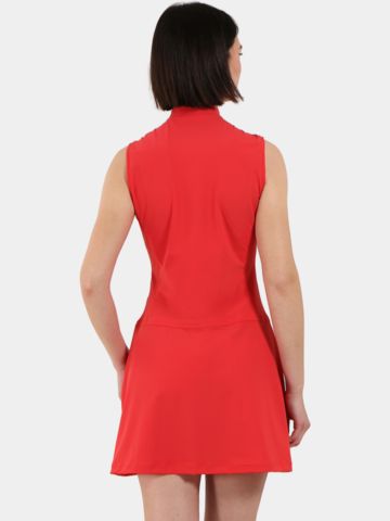 Chervo JOELE ohne Arm Kleid rot