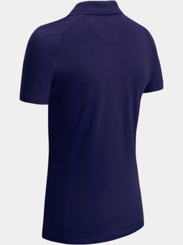 Callaway SHORT SLEEVE ESS SOLID SWING TECH KNIT navy