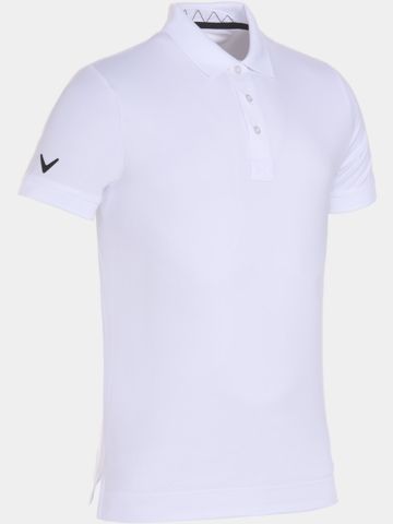 Callaway SHORT SLEEVE UKX SOLID POLO weiß