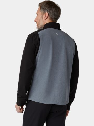 Callaway EMEA LS FULL ZIP WIND grau