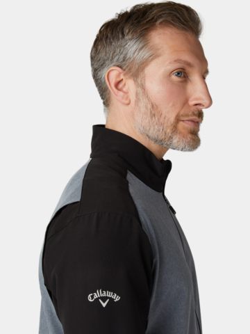 Callaway EMEA LS FULL ZIP WIND grau