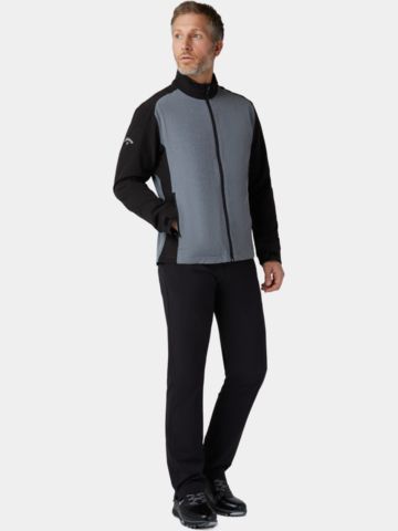 Callaway EMEA LS FULL ZIP WIND grau