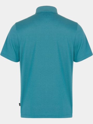 Malbon TWO MAN SCRAMBLE PIQUE Halbarm Polo petrol