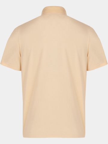 Malbon TWO MAN SCRAMBLE PIQUE Halbarm Polo sand