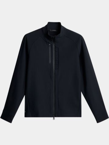 J.Lindeberg  Tayler Zip Mid Layer Stretch Jacket black