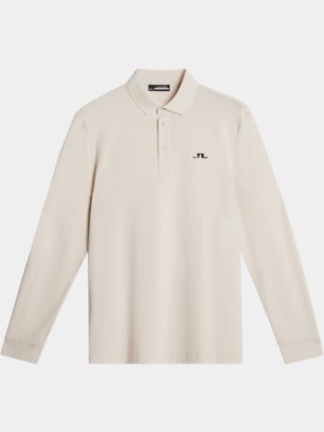 J.Lindeberg Florian Langarm Polo beige