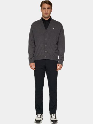 J.Lindeberg  Lucas Knitted Cardigan dark gray