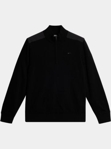 J.Lindeberg  Jeffrey Windbreaker Sweater Windstopp Strick schwarz