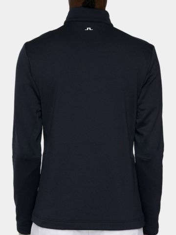 J.Lindeberg  Vinnie Quarter Zip Stretch Midlayer navy
