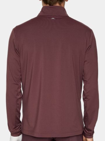 J.Lindeberg Tour Tech Stretch Midlayer beere