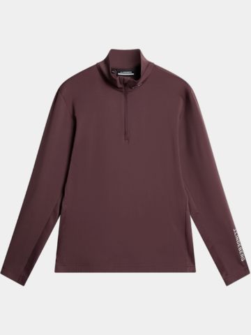 J.Lindeberg  Tour Tech Stretch Midlayer berry
