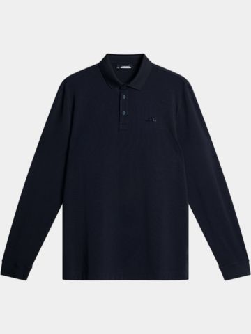 J.Lindeberg  Florian long sleeve polo navy