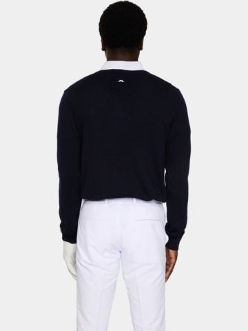 J.Lindeberg Lymann Knitted Sweater Pullover navy
