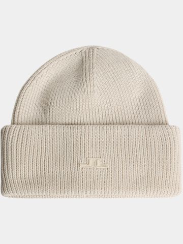 J.Lindeberg Karlos beanie hat beige