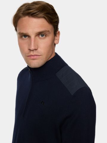 J.Lindeberg Jeffrey Windbreaker Sweater Langarm Windshirt navy