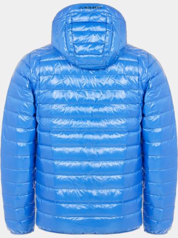 J.Lindeberg Oden Light Down Hood Daunen Jacke hellblau